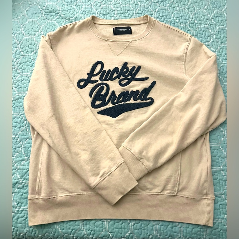 Lucky brand men’s medium sweatshirt